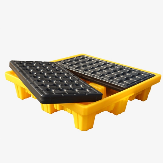 Выбор правильного сдерживания поддона для хранения химических веществ: сталь против пластика